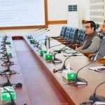 Meeting With UNICEF Team Regarding Study of Underground Water Levels in Urban Peshawar